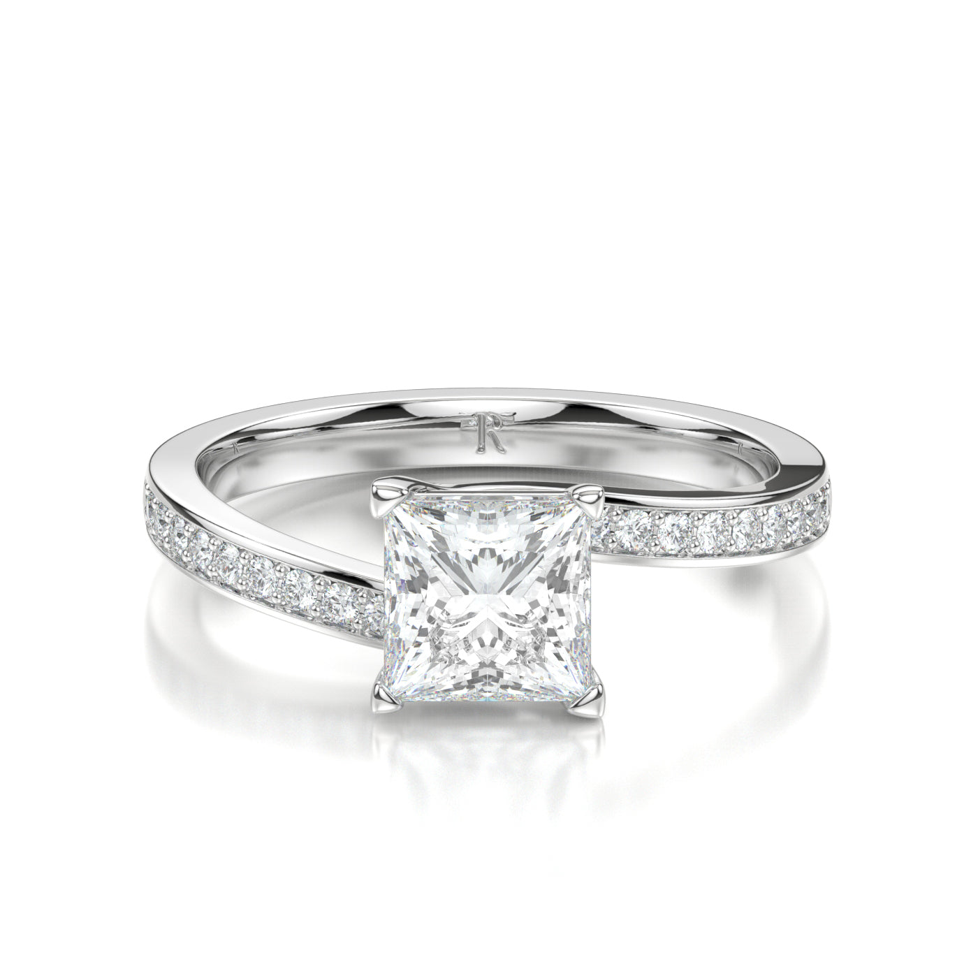 Michelle White Gold Princess Front