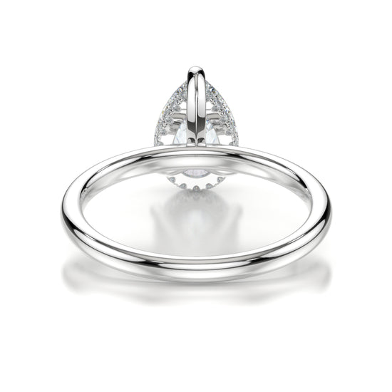 Nancy White Gold Pear Back