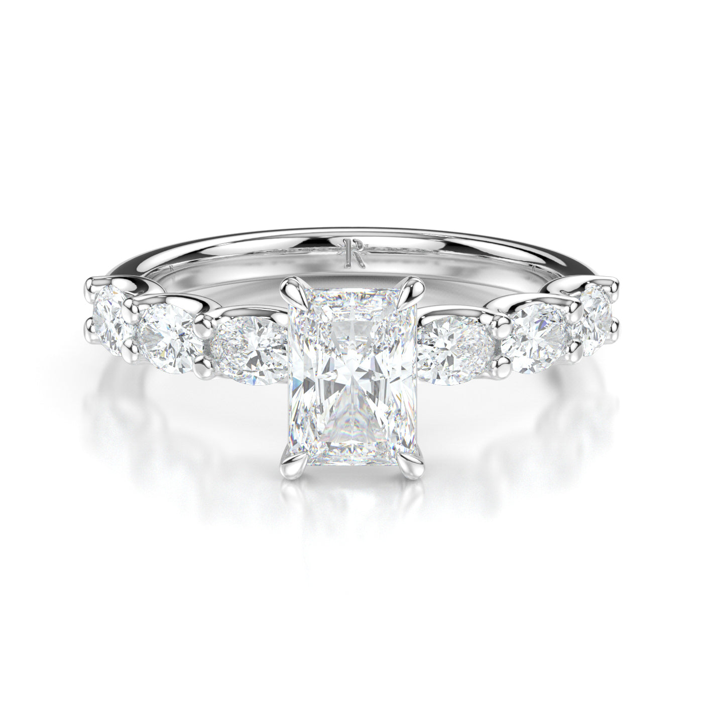 Octavia White Gold Radiant Front
