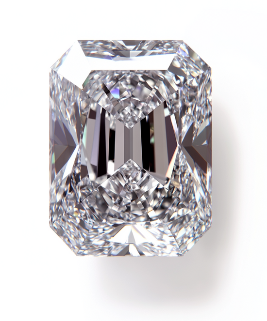 Radiant cut diamond
