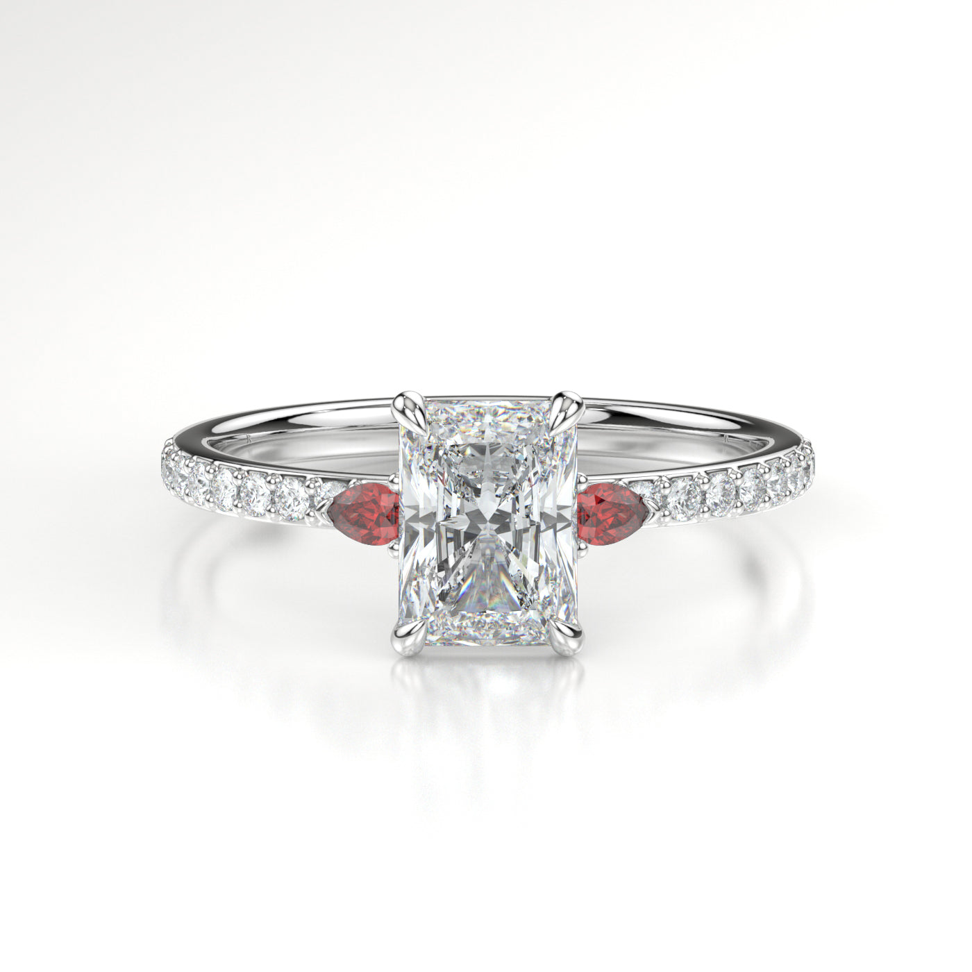 Rosamund Platinum Radiant Front