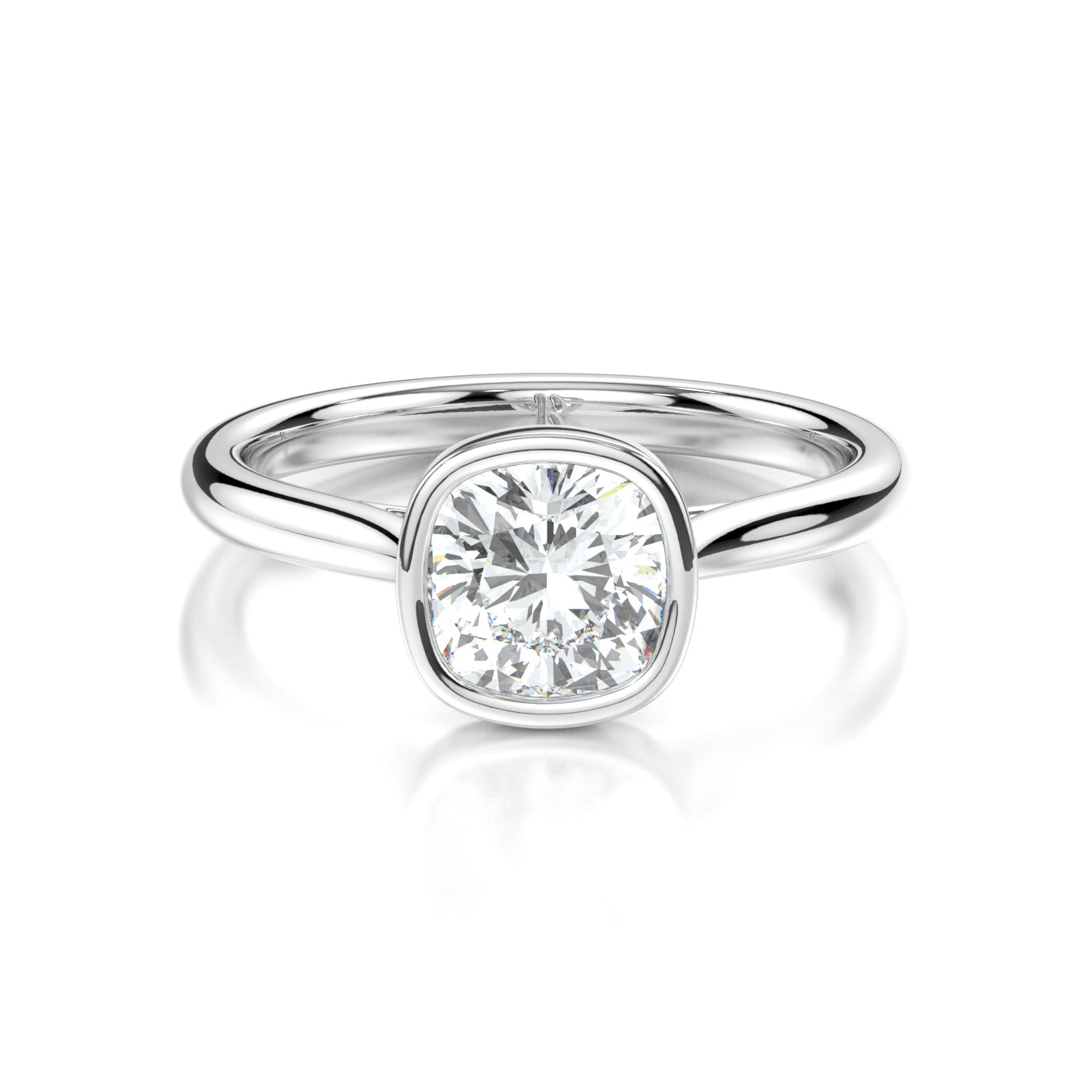 Roxanne Platinum Cushion Front