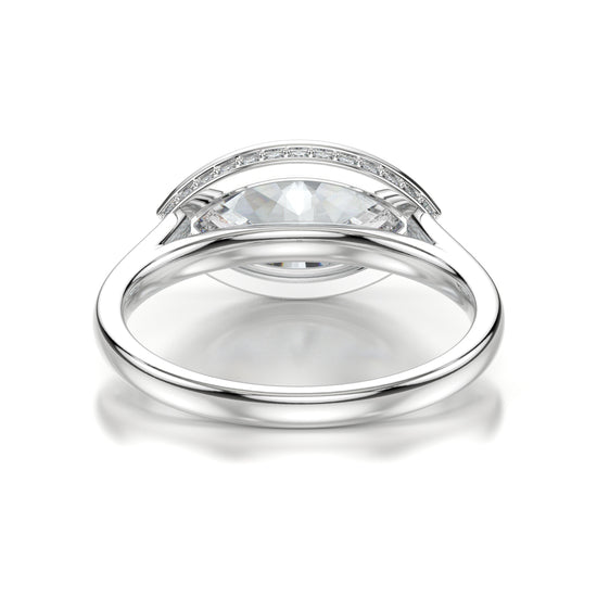 Sasha Platinum Marquise Back