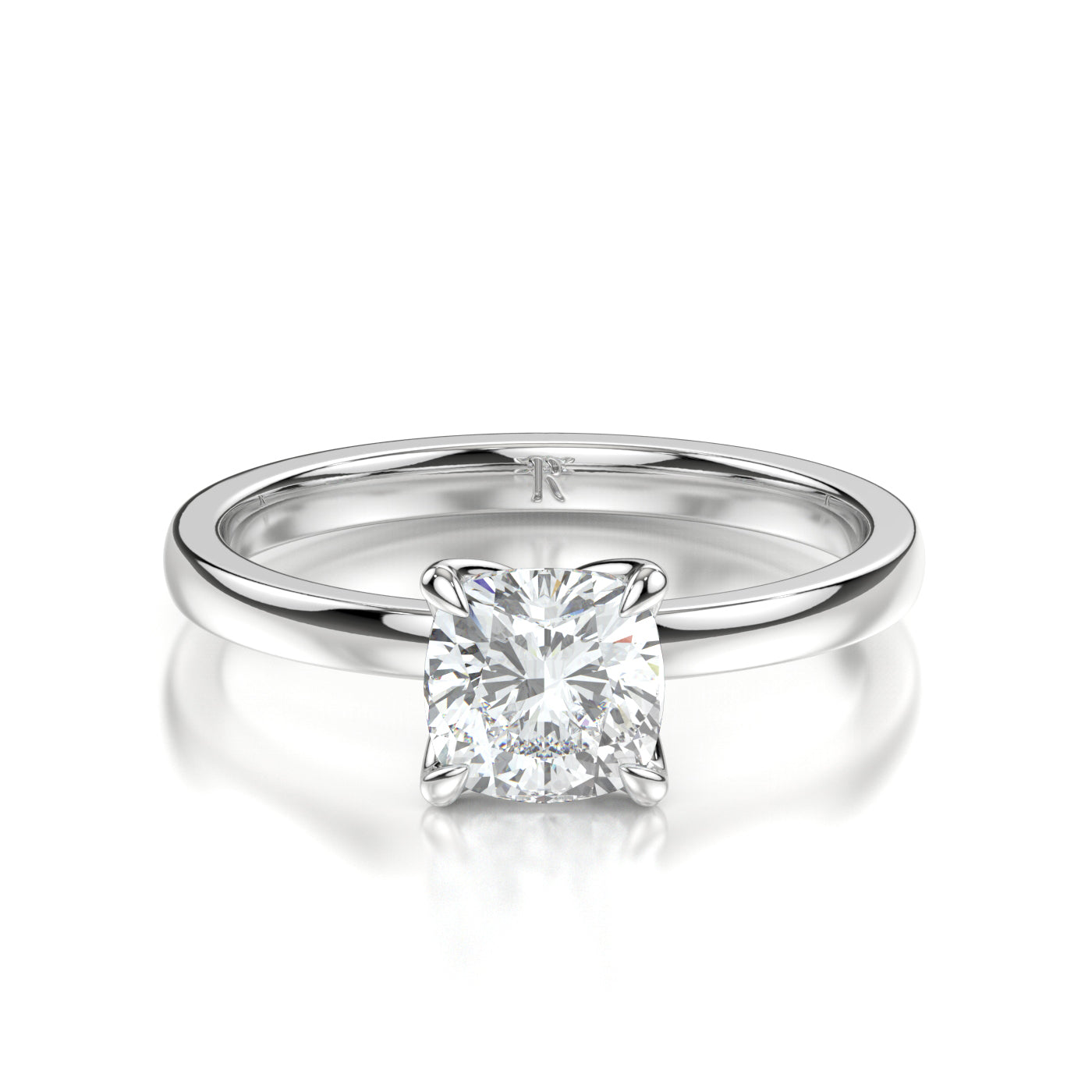 Taya Platinum Cushion Front