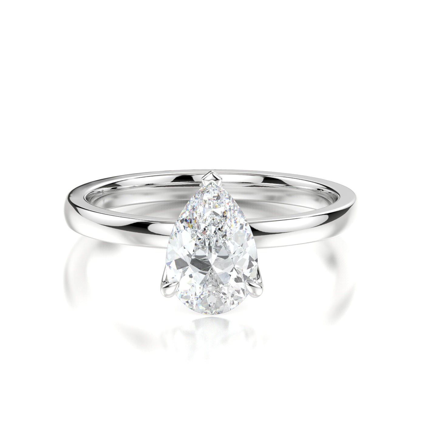 Taya Platinum Pear Front
