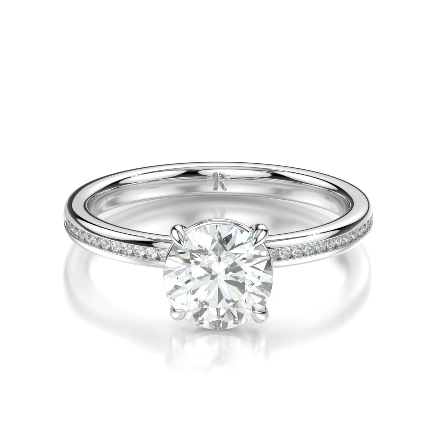 Theodora Platinum Round Front