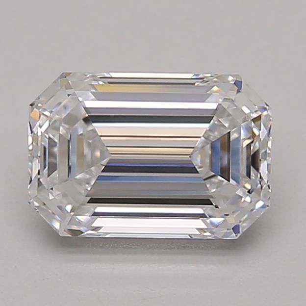 1.4ct D VVS1 Lab Emerald Diamond Regal | Hatton Garden Jewellers