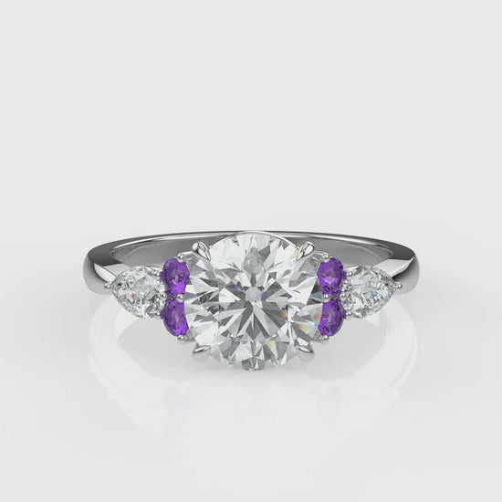 Load and play video in Gallery viewer, Beatrice Platinum Round Video
