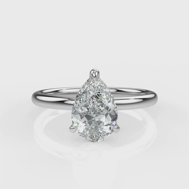 Load and play video in Gallery viewer, Nancy Platinum Pear Video
