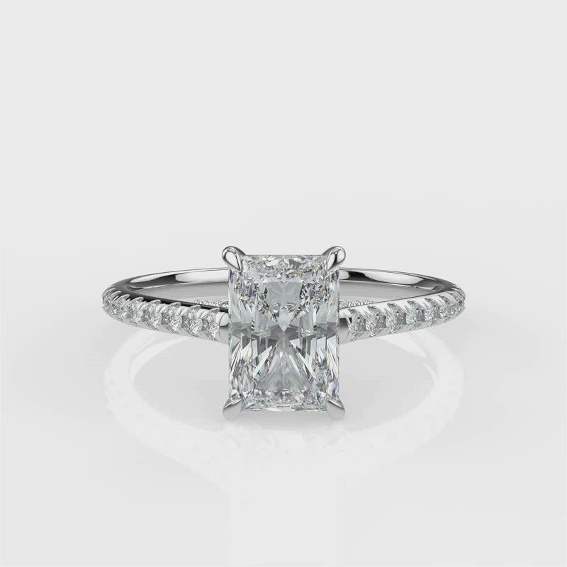 Load and play video in Gallery viewer, Bridgette Engagement Ring Video
