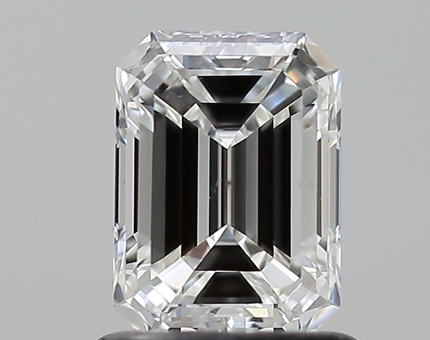 1 carat | emerald shaped diamond | f color | vs2 clarity nivoda